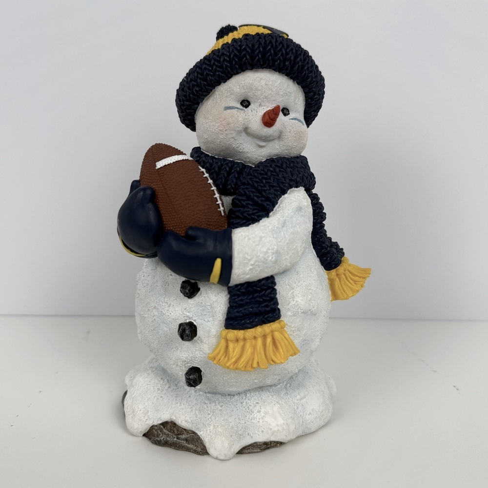 Vintage WVU Mountaineers Henry Snowman 1st Edition #1 Fan Ridgewood Collection